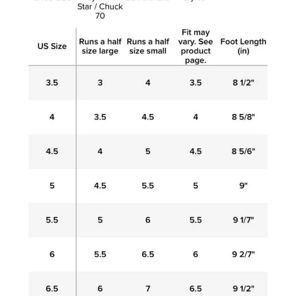 NWOT Converse Unisex Classic Black and White Sneakers 8.5 - Picture 6 of 7